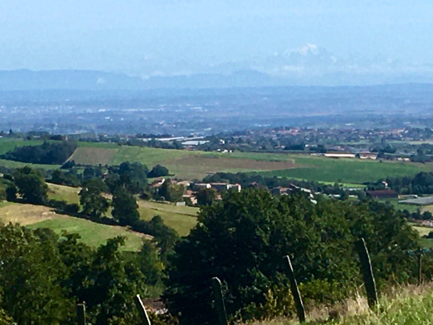 Mont-Blanc depuis Mornant