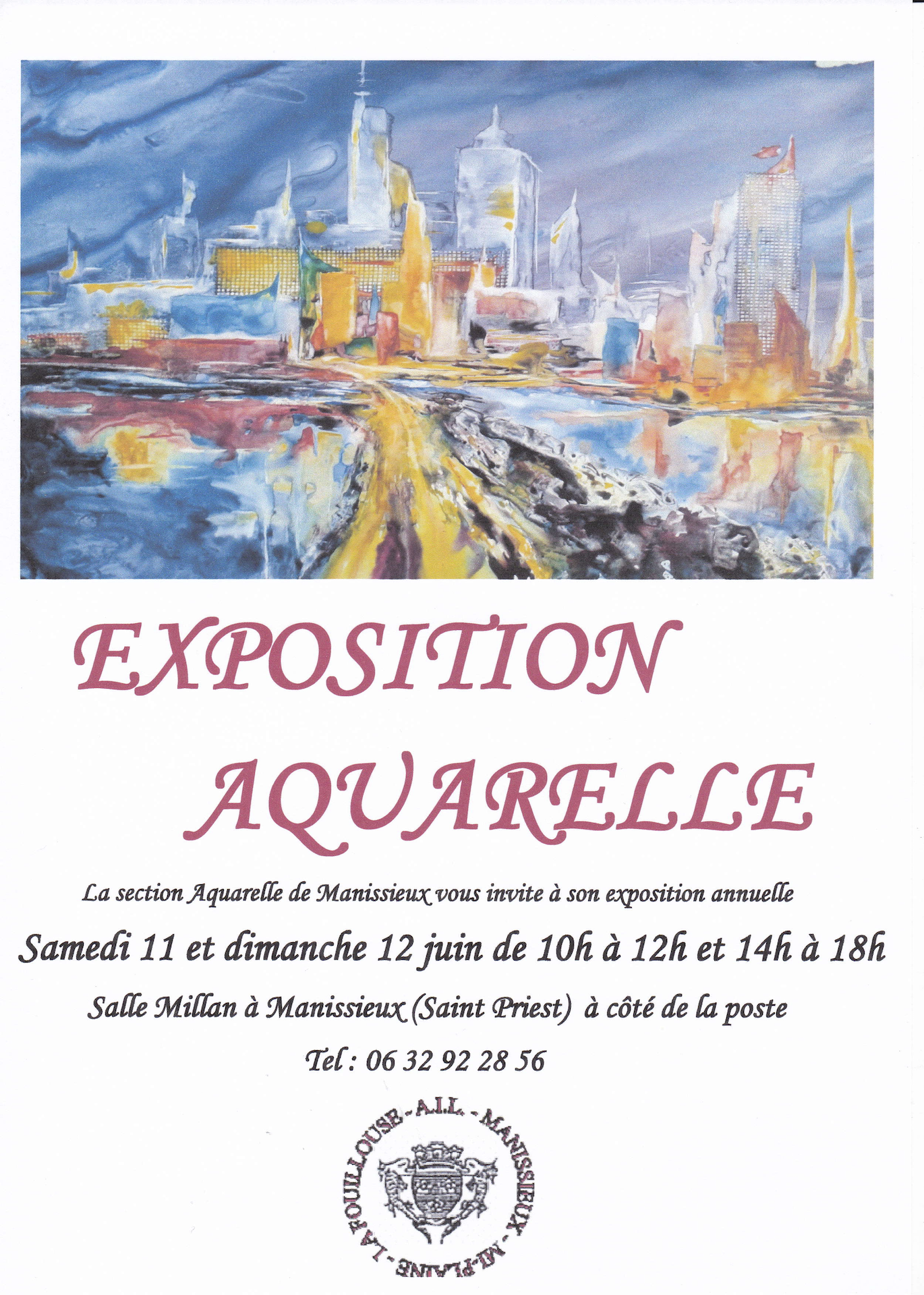 Expo Aquarelle 11 12 Juin 2016