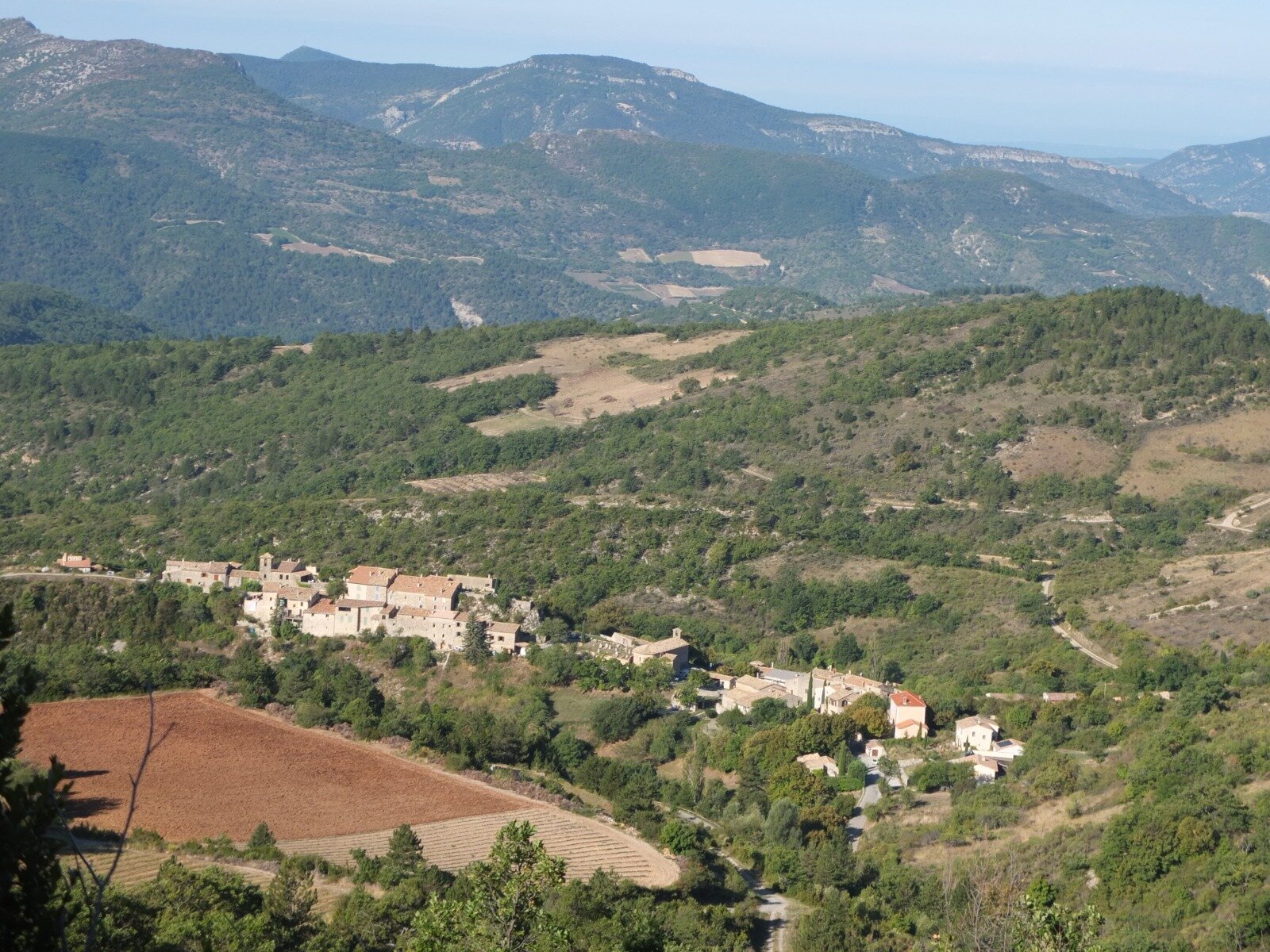Poët-Sigillat vu d'en haut