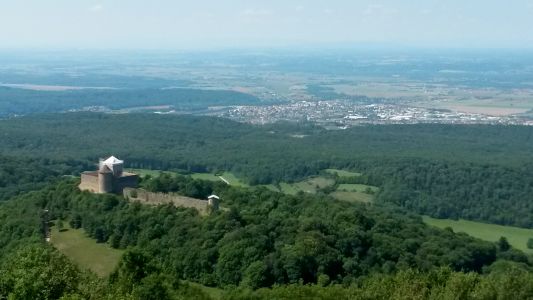 3 Du Mont LUISANDRE Vue Sur Chateau Des ALLYMES