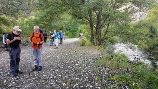 En route vers la Motte-Chalancon au bord de l'Oulle